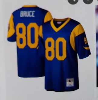 Men Los Angeles Rams #80 Bruce blue Nike Limited NFL  2025  Jersey->youth soccer jersey->Youth Jersey